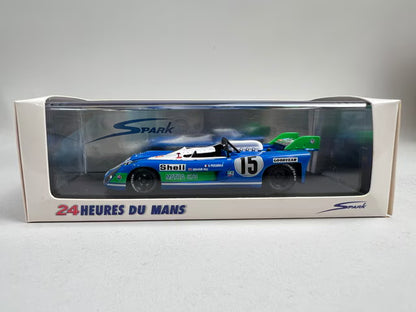 1:43 Spark 43LM72 Matra-Simca MS670 Le Mans 24H Winner 1972 #15 H. Pescarolo / G. Hill