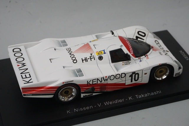 1:43 SPARK KBS024 Porsche 962 Le Mans 1987 #10 model car