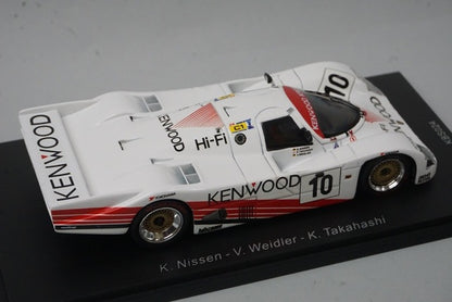 1:43 SPARK KBS024 Porsche 962 Le Mans 1987 #10 model car