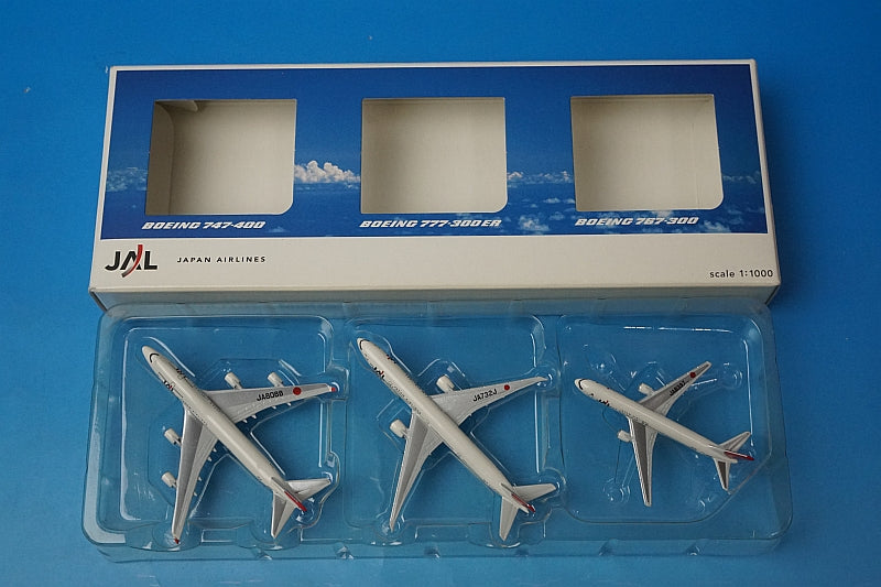 1:1000 B747-400 B777-300ER B767-300 JAL Arc Painting JA8088 JA732J JA8397 570114 Herpa