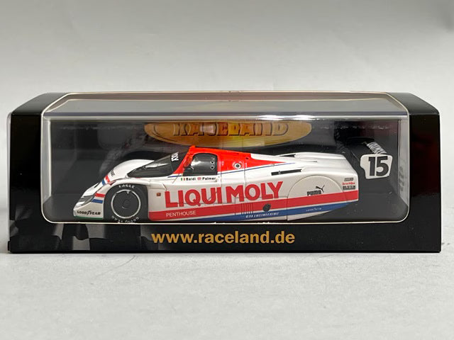 1:43 Spark RS1609 Raceland Custom Porsche 962C Sieger Norisring WM 1987 #15 M. Baldi / J. Palmer