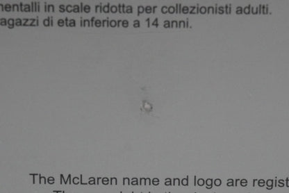 1:43 Spark S3029 McLaren MP4-26 200th GP Hungarian GP 2011 #4 model car