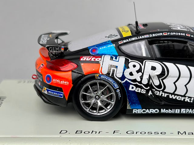 1:43 Spark SG331 Porsche Cayman 981 GT4 CS Teichmann Racing Nurburgring 24H 2017 #307