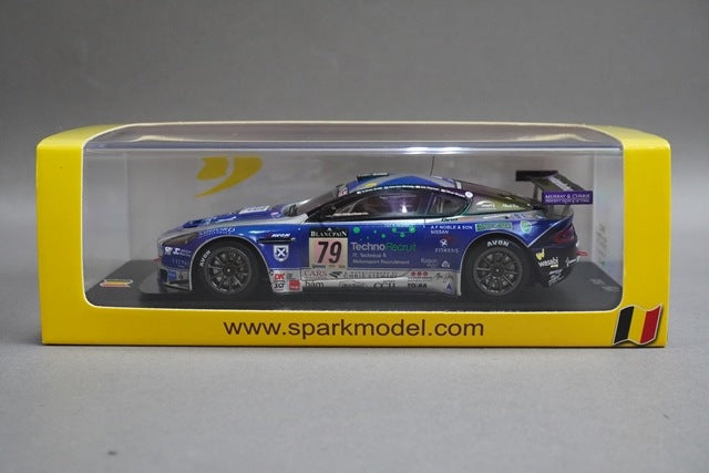 1:43 SPARK SB022 Aston Martin DBRS9 SPA 24h 2011 #79 model car