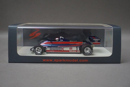 1:43 Spark S4285 Lotus 81 Monaco GP 1980 #11 M. Andretti model car