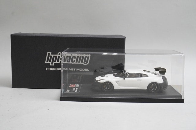 1:43 HPI 8457 Nissan GT-R R35 NISMO Test Car Fuji 2009 model car