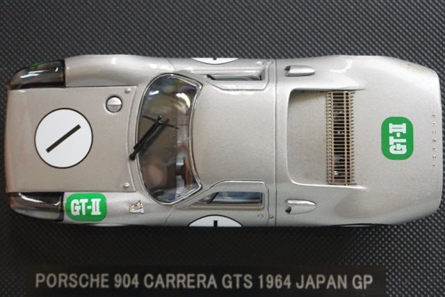 1:43 EBBRO 43725 Porsche 904 Carrera GTS Japan GP 1964 #1 Silver