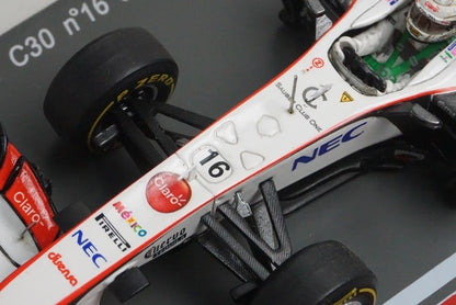 1:43 SPARK SS02 Suzuka Legend Custom Sauber C30 Japanese GP 2011 #16 Kamui Kobayashi