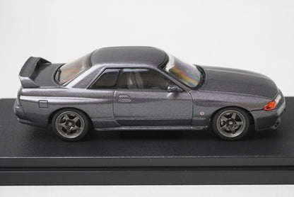 1:43 HPI 8157 Nissan Skyline GT-R (R32) Gun Gray Metallic