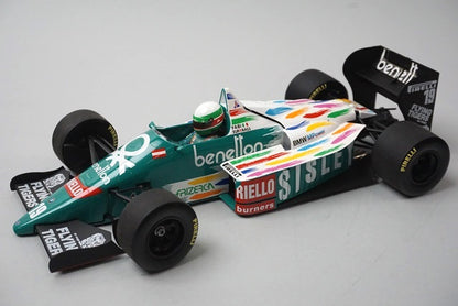 1:18 MINICHAMPS 181860019 Benetton BMW B186 1986 T.Fabi #19