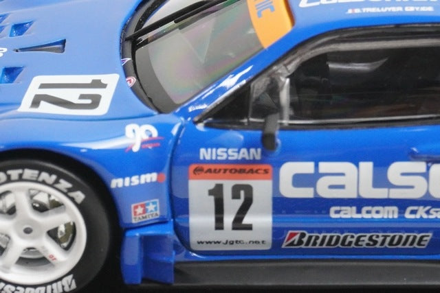 1:43 EBBRO P412 CALSONIC Skyline JGTC 2003 #12 model car