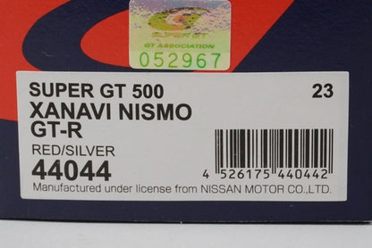 1:43 EBBRO 44044 Xanavi Nismo GT-R Super GT 500 #23 model car
