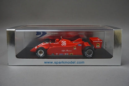1:43 SPARK S3875 Alfa Romeo 179 Canadian GP 1979 #36 Vittorio Brambilla model car