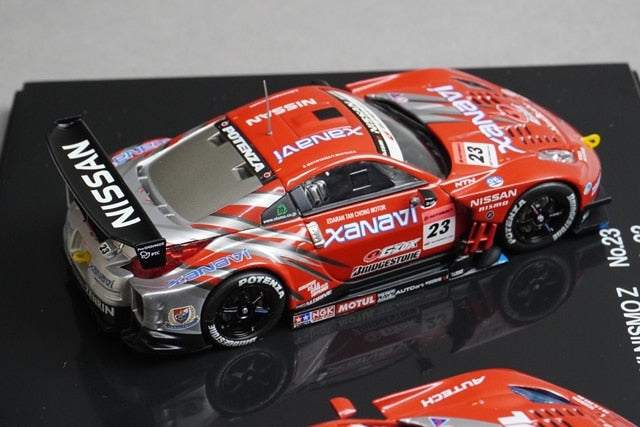 1:43 EBBRO KWAM122000 Dealer Nissan 06 Nismo GT500 Z Malaysian Model Set of 2 #22 #23 model car