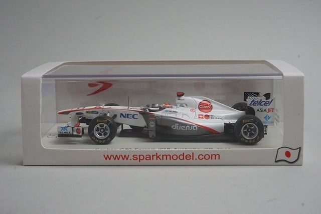 1:43 SPARK SJ003 Sauber C30 Ferrari Australian GP 2011 #16 Kamui Kobayashi