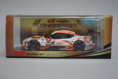 1:43 SPARK 43SGT2023 Toyota au TOM'S GR Supra TGR GT500 Super GT 2023 #36 Champion board included model car