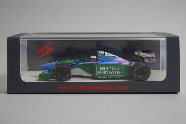 1:43 Spark S4481 Benetton B194 Monaco GP 1994 #5 M. Schumacher model car