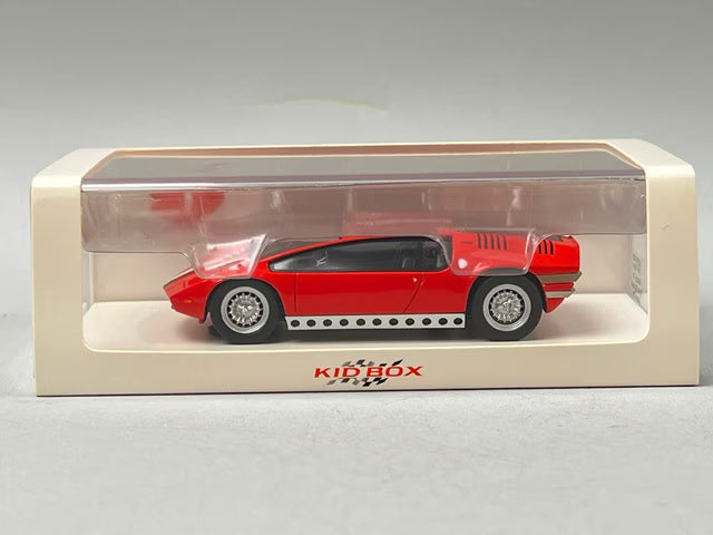1:43 SPARK SKB43009 Kidbox Bizzarrini Manta Tokyo Racing Car Show 1969 Red model car