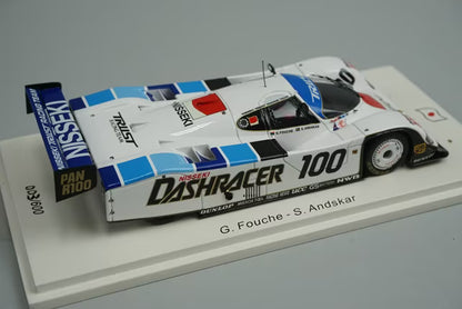 1:43 Spark SJ025 Porsche 962C WSPC Suzuka 1989 #100 G.Fouche S.Andsker model car