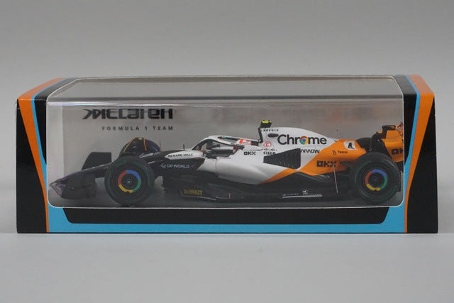 1:43 Spark S8583 McLaren MCL60 Monaco GP 2023 #4 L. Norris