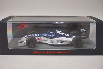 1:43 Spark S6975 Tyrrell 023 Yamaha Italian GP 1995 #4 M. Salo Mild Seven specification