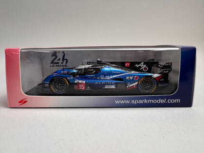 1:43 Spark S9264 Alpine A424 ALPINE ENDURANCE TEAM 9th Le Mans 24H 2025 #35 P. Chatin - F. Habsburg - C. Milesi