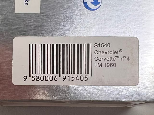 1:43 Spark S1540 Chevrolet Corvette Le Mans 24H 1960 #4 F. Gamble