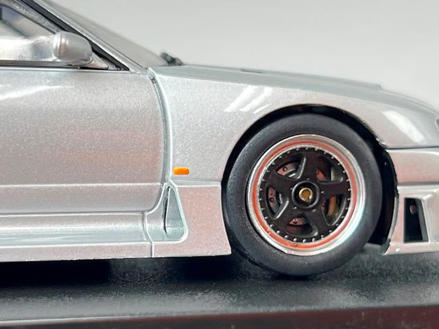 1:43 HPI 8166 Nissan NISMO GT-R Le Mans Silver Custom Order for Miniature Car Fans model car