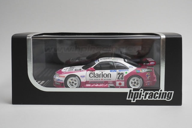 1:43 HPI 8154 Nissan NISMO GT-R Le Mans 1995 #23 Clarion model car