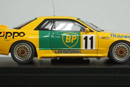 1:43 HPI 8077 Nissan Skyline BP Oil TRAMPIO GT-R JTC 1993 #11 TRAMPIO model car