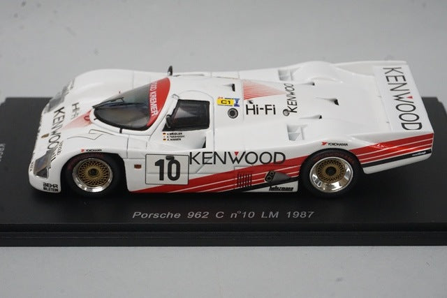 1:43 SPARK KBS024 Porsche 962 Le Mans 1987 #10 model car