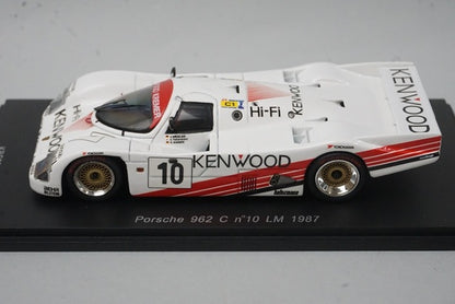 1:43 SPARK KBS024 Porsche 962 Le Mans 1987 #10 model car