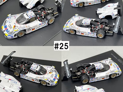 1:43 HPI 8051 Porsche 911 GT1 Le Mans 1998 #25 & #26