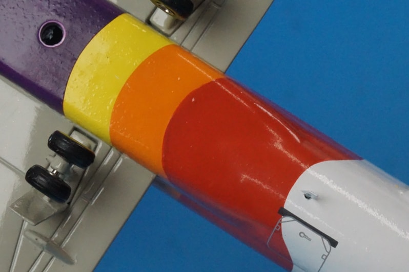 1:200 MD-90 JAS Akira Kurosawa No. 1 JA8064 JXL029A Jet-x airplane model