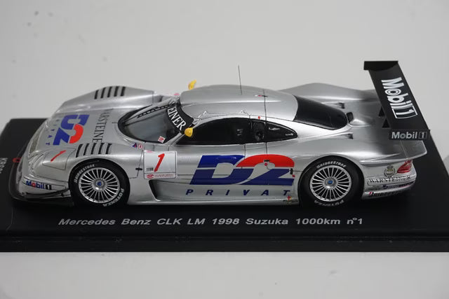 1:43 SPARK KBS061 Mercedes Benz CLK LM Suzuka 1000Km 1998 #1