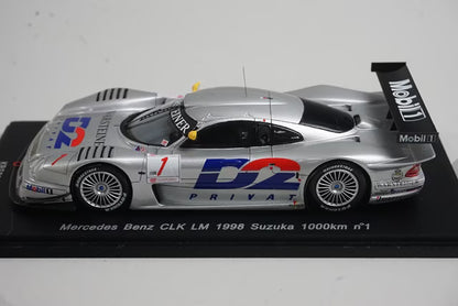 1:43 SPARK KBS061 Mercedes Benz CLK LM Suzuka 1000Km 1998 #1