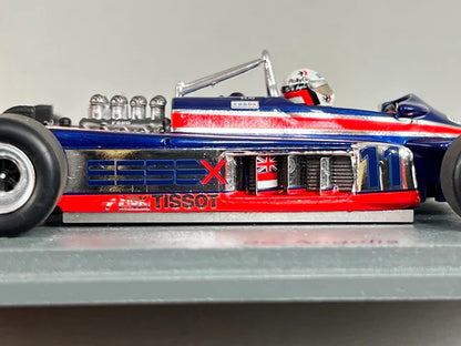 1:43 Spark S5350 Lotus 87 Monaco GP 1981 #11 E. de Angelis model car