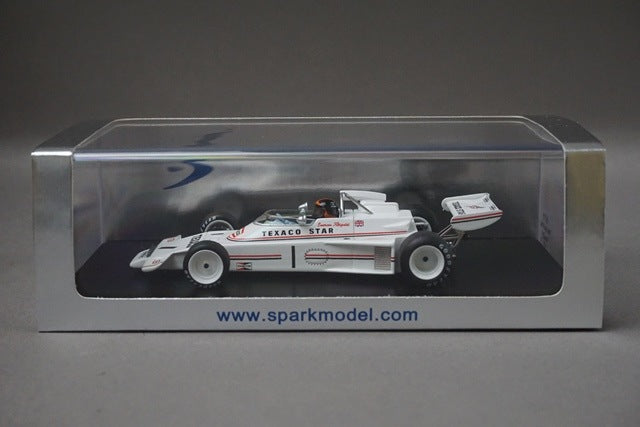 1:43 Spark S1775 Team Lotus 74 Rouen F2 1973 #1 E. Fitzipaldi model car