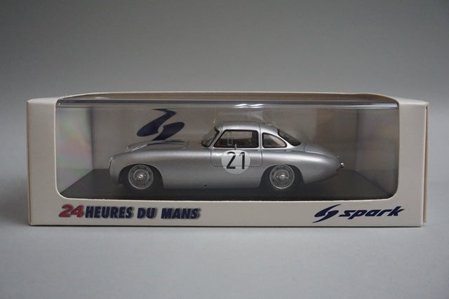 1:43 Spark 43LM52 Mercedes-Benz 300SL Le Mans 24H 1952 #21 H. Lang F. Riis model car