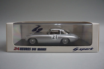1:43 Spark 43LM52 Mercedes-Benz 300SL Le Mans 24H 1952 #21 H. Lang F. Riis model car