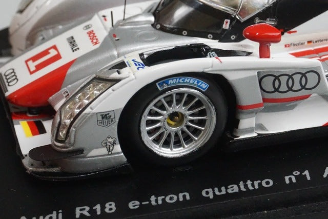 1:43 SPARK 43LM12 Audi R18 E-tron quattro Audi Sport Team Joest Le Mans Winner 2012 #1
