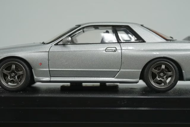 1:43 HPI 8159 Nissan Skyline GT-R (R32) Jet Silver Metallic