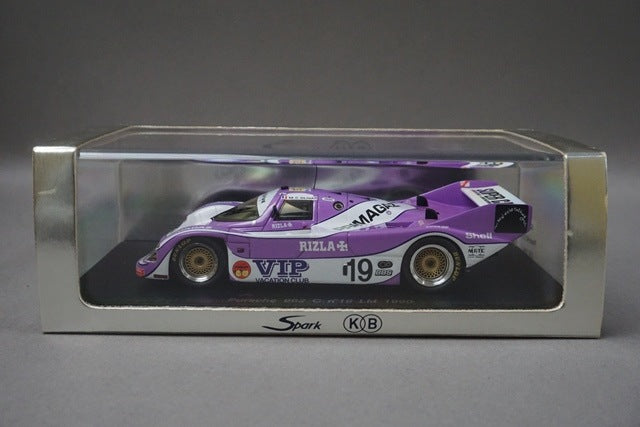1:43 SPARK KBS017 Porsche 962C LM Le Mans 1990 #19 model car