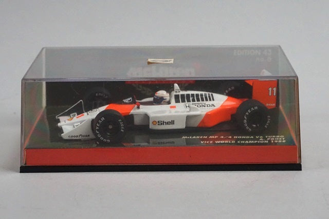 1:43 MINICHAMPS 530884311 McLaren Honda MP4/4 V6 Turbo A.Prost 1988 #11 No.6