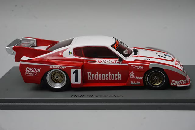 1:43 Spark S7701 Toyota Celica Turbo GR5 Hockenheim 1978 #1 R.Stommelen model car