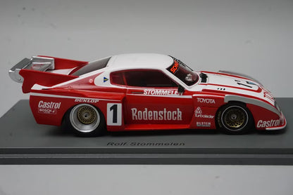 1:43 Spark S7701 Toyota Celica Turbo GR5 Hockenheim 1978 #1 R.Stommelen model car