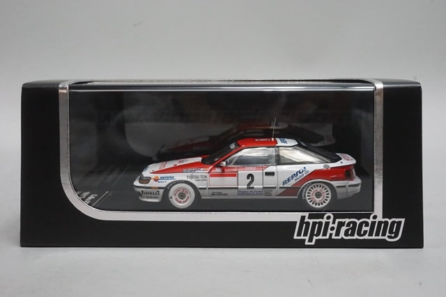 1:43 HPI 8088 Toyota Celica FT-Four Tour de Corse 1991 #2 C.Sainz/L.Moya