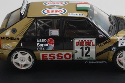 1:43 HPI 8062 Lancia Delta HF Integrale ESSO 1993 San Remo #12 Black x Gold