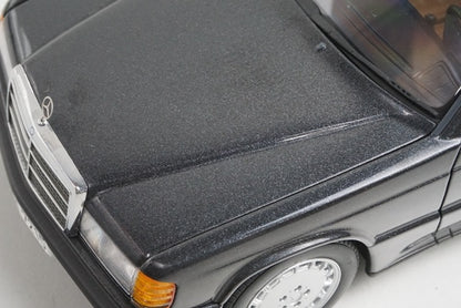 1:18 AUTOart 76122 Mercedes Benz 190E 2.3 16V Blue Black Metallic model car