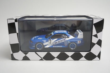 1:43 EBBRO 44573 Calsonic Skyline GT-R (R32) Suzuka 1993 #2 model car